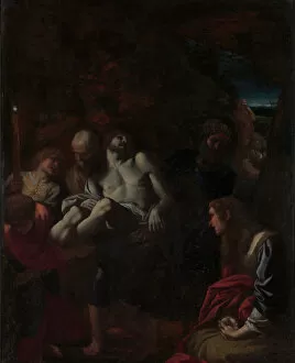 Anibale Caracci Gallery: The Burial of Christ, 1595. Creator: Annibale Carracci