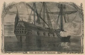 Man Friday Prints: The Burial of Friday, c1870