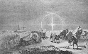 John Franklin Prints: Burial of a Member of the M cLintock Expedition, c1859, (1928)
