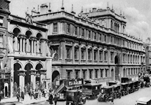 Edifice Prints: Burlington Arcade entrance and the house of the Royal Academy