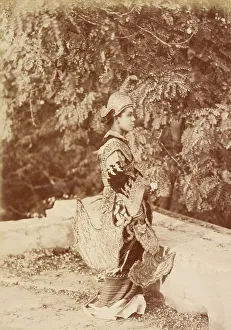 Burma Prints: Burmese Princess, about 1885. Creator: Felice Beato