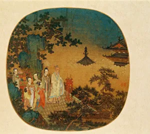 Burning incense, 14th century