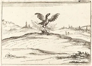 Burning Phoenix, 1628. Creator: Jacques Callot