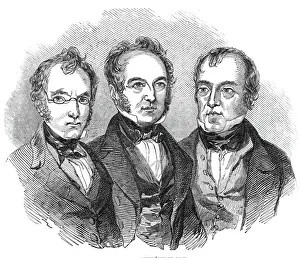 Bard Of Ayrshire Gallery: Burns three sons, 1844. Creator: Unknown
