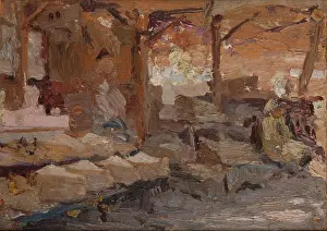 1910 Prints: Bursa (Rose Soap Market), 1910. Creator: Jan Ciaglinski