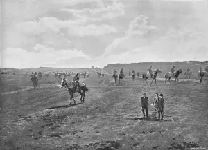 Bury Hills, Newmarket, c1896. Artist: HR Sherborn
