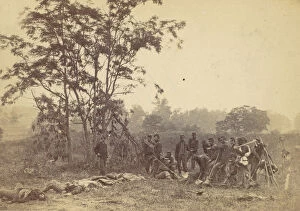 Antietam Gallery: Burying the Dead on the Battlefield of Antietam, September 1862, 1862