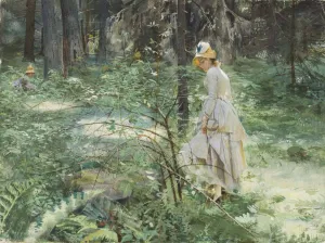 Anders Leonard 1860 1920 Prints: The Bush, 1886