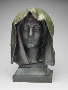 Androgynous Prints: Bust from the Adams Memorial, Modeled 1892-93, cast 1912. Creator: Augustus Saint-Gaudens