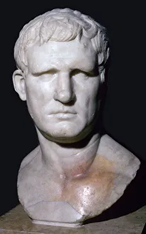 Marcus Vipsanius Prints: Bust of Agrippa, 1st century BC