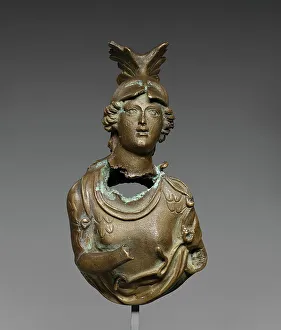Athene Prints: Bust of Athena, 2nd century A.D. Creator: Unknown