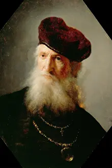 Workshop Prints: Bust of a Bearded Old Man, mid-1630s. Creator: Workshop of Rembrandt