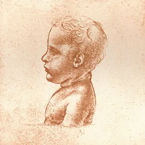Jean Paul Prints: Bust of a boy, c1472-c1519 (1883). Artist: Leonardo da Vinci