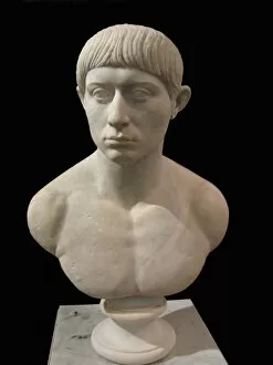 Brutus Gallery: Bust of Brutus, 2nd cen. AD. Artist: Art of Ancient Rome, Classical sculpture