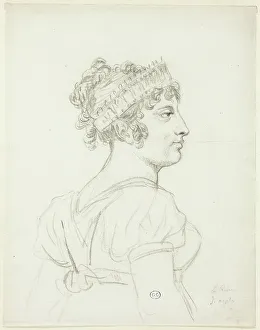 David Louis Prints: Bust of Caroline Bonaparte, Princess Murat
