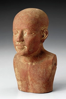 Paint Prints: Bust. Creator: Unknown