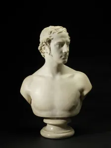 Chantrey Francis Prints: Bust of Edward Johnstone, 1819. Creator: Francis Legatt Chantrey