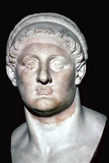 Ptolemy I Soter Collection: Bust of the Egyptian ruler Ptolemy I, 3rd century BC