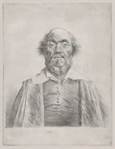 Jan Lievens Doude Prints: Bust of an Elderly Man, 1620-74. Creator: Jan Lievens