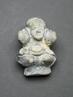 Bust Gallery: Bust of a Female Figurine, Mauryan period, 3rd / 2nd century B.C. Creator: Unknown