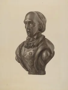 Fulda Elisabeth Prints: Bust of Henry Clay, 1935 / 1942. Creator: Elisabeth Fulda