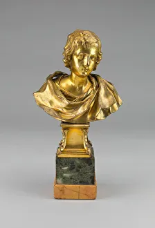 Youthful Prints: Bust of Jesus as a Youth, 1620 / 43, 18th century addition