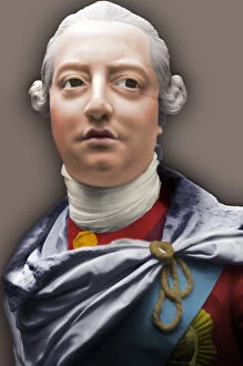 Images Dated 16th January 2017: Bust of King George III of England, 1767. Artist: John Nost