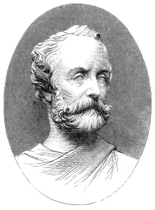 Alexander Munro Prints: Bust of the late Lord Ashburton, by A. Munro, sculptor, 1864. Creator: Unknown