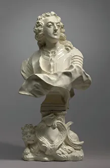 Clark Art Institute Prints: Bust Of Louis XV, c1745. Creator: Unknown