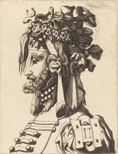 Bust of a Man in an Extravagant Costume, 1560 / 1600. Creator: Unknown