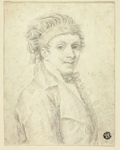 Ridenger Johann Elias Prints: Bust of Man in Hat, 1800-1899. Creator: Johann Elias Ridinger
