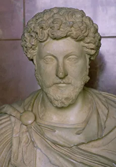 Louvre Prints: Bust of Marcus Aurelius, 2nd century