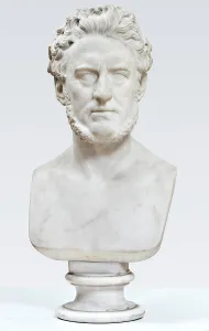 Landowner Prints: Bust of the merchant and politician Alfred Hage