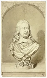 Coating Prints: Bust of Milton, n.d