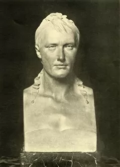 Bust Gallery: Bust of Napoleon, 1806, (1921). Creator: Unknown