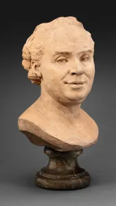 Bust of Piron, 1750 / 60. Creator: Attributed to Jean-Baptiste Lemoyne II