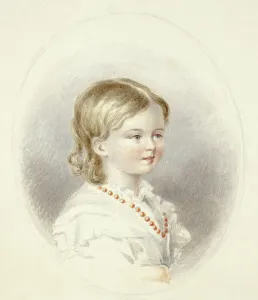 Elizabeth Heaphy Prints: Bust Portrait of Child, n. d. Creator: Elizabeth Murray
