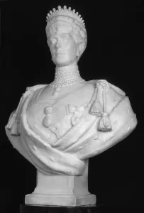 Frampton Prints: Bust of Queen Mary, consort of King George V, 1914. Artist: George Frampton
