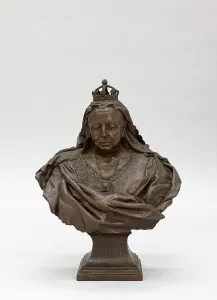 Edward Onslow Ford Prints: Bust of Queen Victoria in old age, 1892-1901. Creator: Edward Onslow Ford