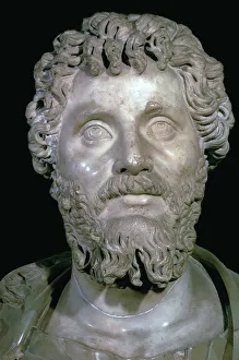Bust of the Roman Emperor Septimius Severus, 2nd century