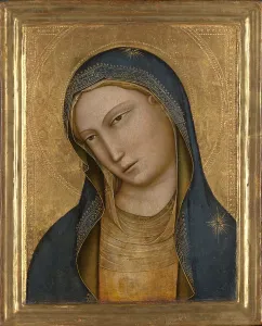 Giovanni Piero Di Prints: Bust of Saint Mary (formerly entitled Madonna), c.1381-c.1425. Creator: Lorenzo Monaco