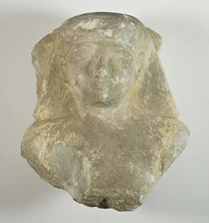 Bust of a Statuette of a Man, Egypt, Late Period, Dynasty 26 (664-525 BCE) Bust of a Statuette of a Man, Egypt, Late Period, Dynasty 26 (664-525 BCE)