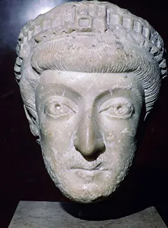 Bust of Theodosius II, 5th century