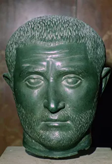 Bust of Trebonianus Gallus, 3rd century