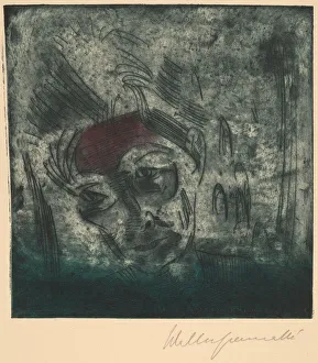 Painter Gallery: Bust of a Weary Man, Self-portrait (Ermüdender Kopf, Selbstporträt), 1922