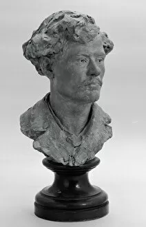 Bust of a Young Man, 1870/75. Creator: Jean Alexandre Joseph Falguiere