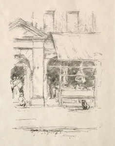 The Butchers Dog, 1896. Creator: James McNeill Whistler (American, 1834-1903)