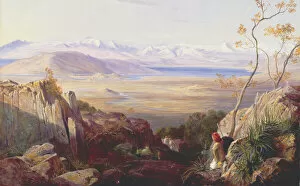 Mountainside Gallery: Butrinto, Albania, 1861. Creator: Edward Lear