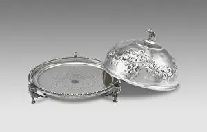 Providence Collection: Butter dish, 1853 / 65. Creator: Gorham Manufacturing Company