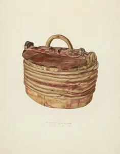 Eugene C Prints: Butter Tub, 1938. Creator: Eugene C. Miller